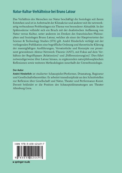 Produktbild: Natur-Kultur-Verh&auml;ltnisse bei Bruno Latour