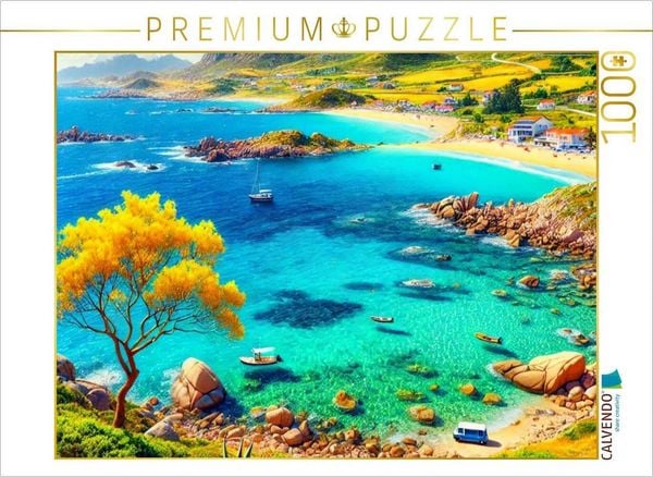 Produktbild: CALVENDO Puzzle Leuchtend | 1000 Teile Lege-Gr&ouml;&szlig;e 64x48cm Foto-Puzzle f&uuml;r gl&uuml;ckliche Stunden