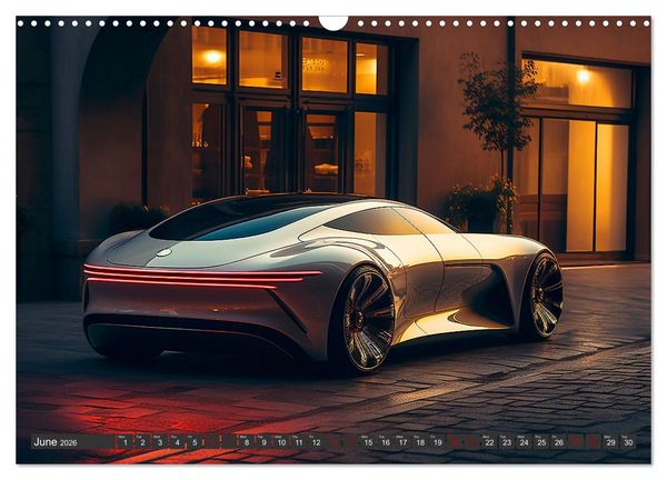 Produktbild: Fast, noble, elegant (Wall Calendar 2026 DIN A3 landscape), CALVENDO 12 Month Wall Calendar