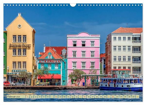 Produktbild: Reise in die Karibik - von den Bahamas bis Aruba (Wandkalender 2026 DIN A3 quer), CALVENDO Monatskalender