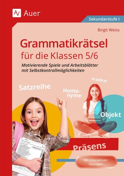 Produktbild: Grammatikr&auml;tsel f&uuml;r die Klassen 5-6