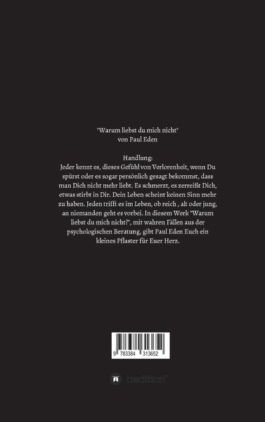 Produktbild: Warum liebst du mich nicht