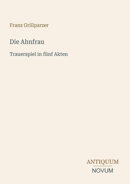 Produktbild: Die Ahnfrau