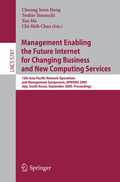 Produktbild: Management Enabling the Future Internet for Changing Business and New Computing Services