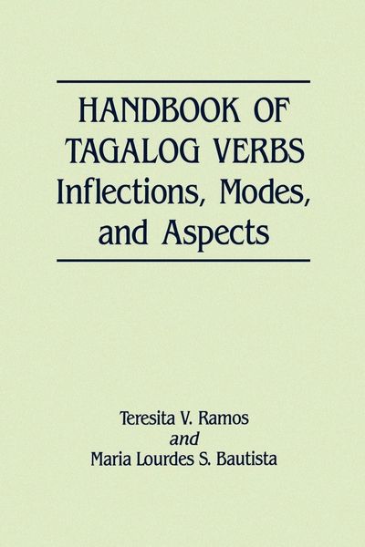 Produktbild: Handbook of Tagalog Verbs