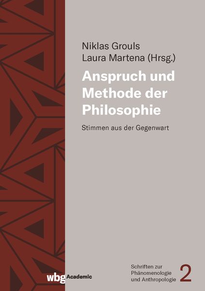 Produktbild: Anspruch und Methode der Philosophie