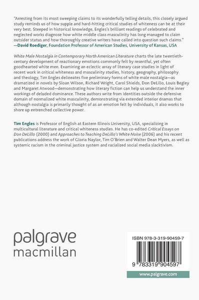 Produktbild: White Male Nostalgia in Contemporary North American Literature
