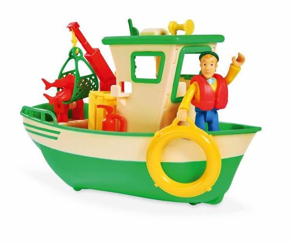 Produktbild: Sam Charlies Fischerboot mit Figur