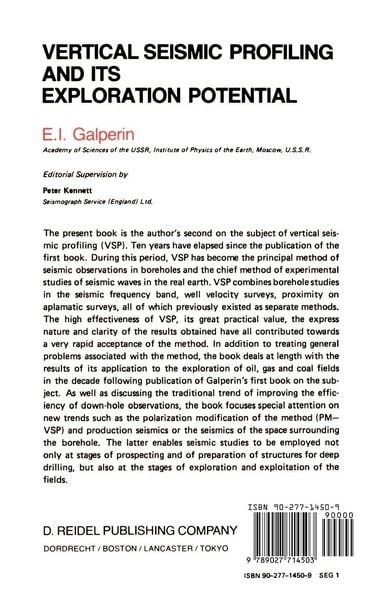 Produktbild: Vertical Seismic Profiling and Its Exploration Potential