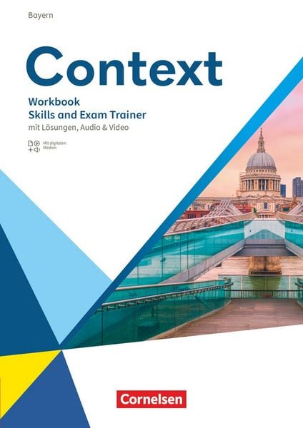 Produktbild: Context Oberstufe. Bayern - Skills and Exam Trainer - Workbook mit Lösungen, Audios und Videos