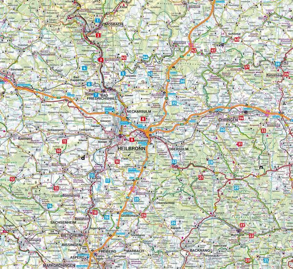 Produktbild: ROTHER Wanderbuch Wandern und Einkehren - Heilbronner Land