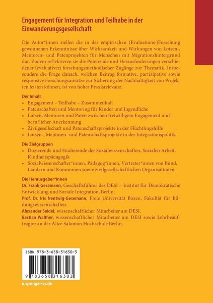 Produktbild: Engagement f&uuml;r Integration und Teilhabe in der Einwanderungsgesellschaft