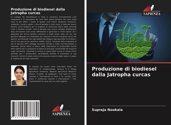 Produktbild: Produzione di biodiesel dalla Jatropha curcas