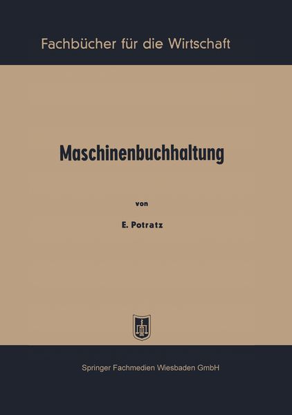 Produktbild: Maschinenbuchhaltung