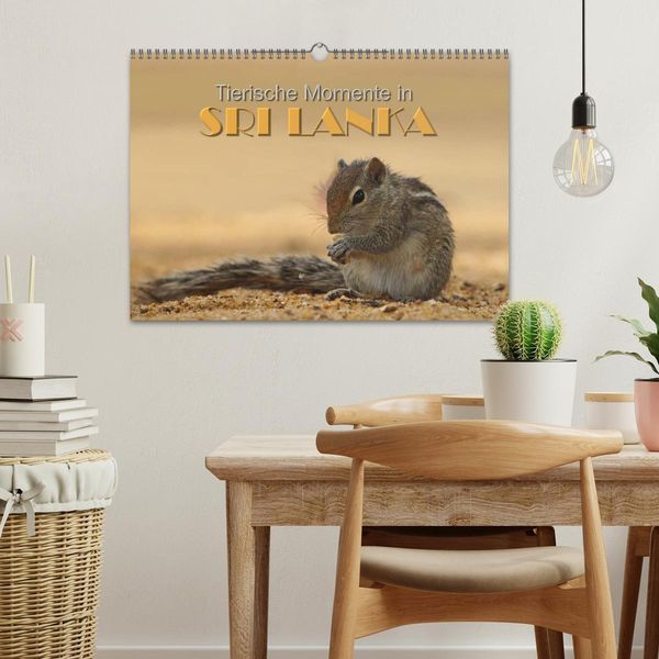Produktbild: Sri Lanka - Tierische Momente (Wandkalender 2026 DIN A3 quer), CALVENDO Monatskalender