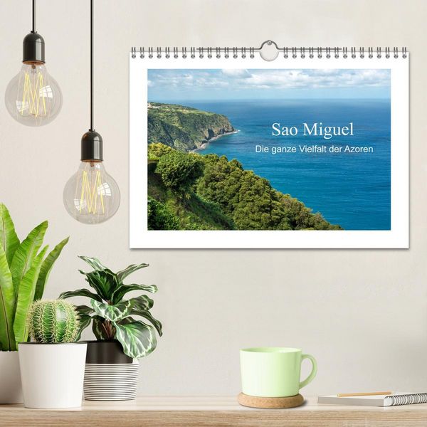 Produktbild: Sao Miguel - Die ganze Vielfalt der Azoren (Wandkalender 2026 DIN A4 quer), CALVENDO Monatskalender
