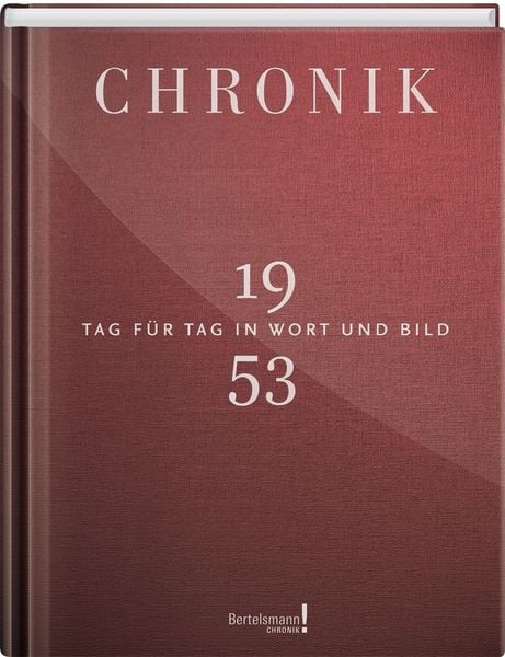 Produktbild: Jubil&auml;umschronik 1953
