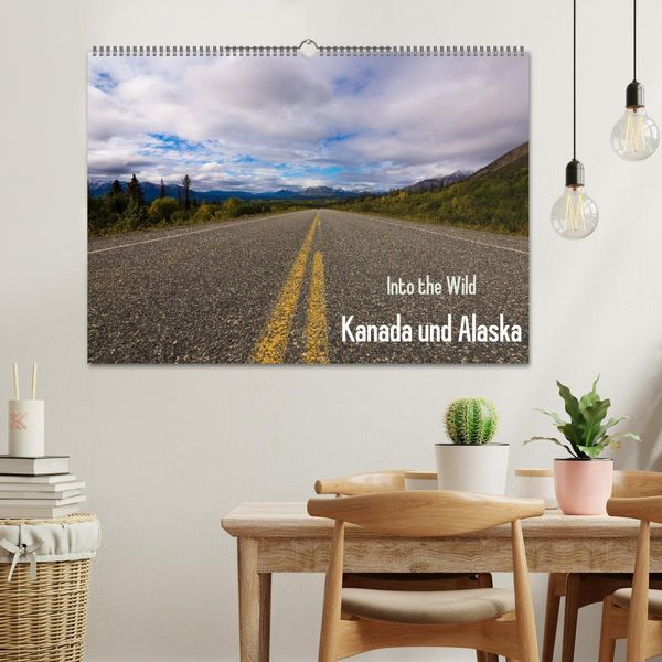 Produktbild: Into the Wild - Kanada und Alaska (Wandkalender 2026 DIN A2 quer), CALVENDO Monatskalender