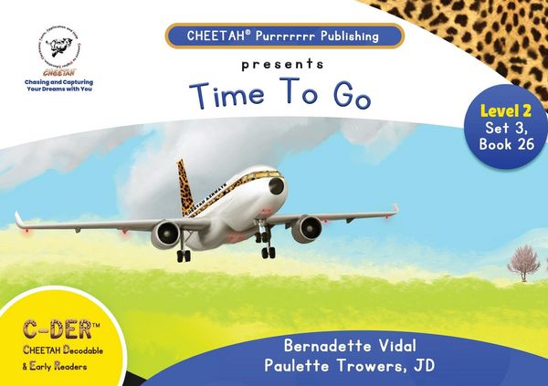 Produktbild: C-DER(Cheetah decodable & early readers)Set 3, book 26, Time to go