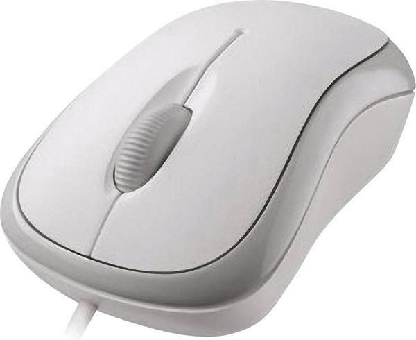 Microsoft - Ready Mouse - weiß