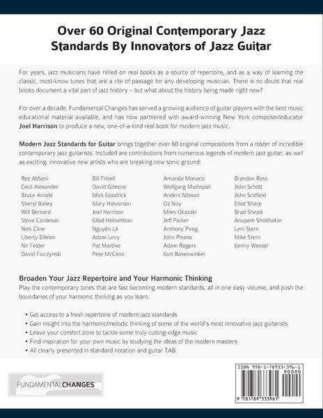 Produktbild: Modern Jazz Standards For Guitar