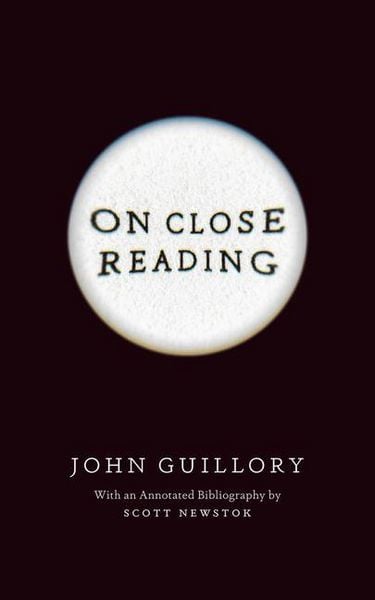 Produktbild: On Close Reading