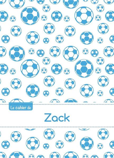 Produktbild: Cahier zack seyes,96p,a5