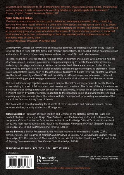 Produktbild: Contemporary Debates on Terrorism