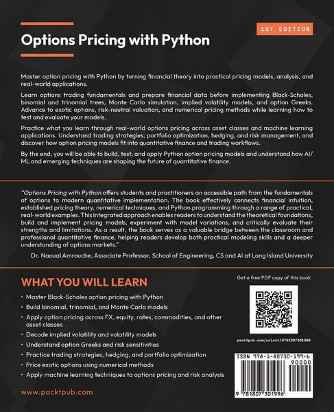 Produktbild: Options Pricing with Python