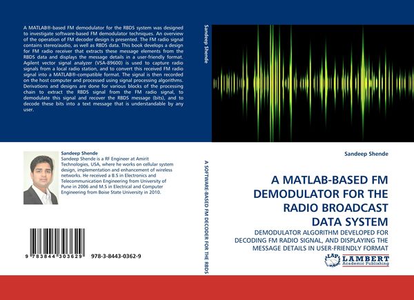 Produktbild: A MATLAB-BASED FM DEMODULATOR FOR THE RADIO BROADCAST DATA SYSTEM
