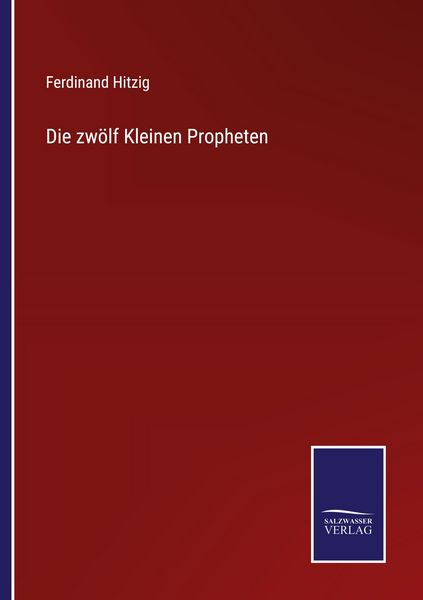 Produktbild: Die zw&ouml;lf Kleinen Propheten