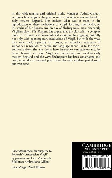 Produktbild: Jonson, Shakespeare and Early Modern Virgil