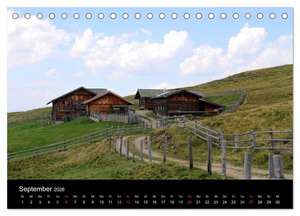 Produktbild: S&uuml;dtirol, die Perle Italiens (Tischkalender 2026 DIN A5 quer), CALVENDO Monatskalender