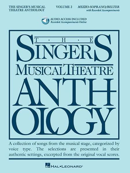 Produktbild: The Singer's Musical Theatre Anthology: Volume 2 Mezzo-Soprano Vocal Songbook with Online Audio, Piano Accompaniments, Original Keys, Broadway Audition, Recital and Theatre Performance Repertoire