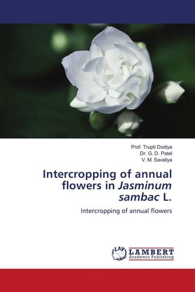 Produktbild: Intercropping of annual flowers in Jasminum sambac L.