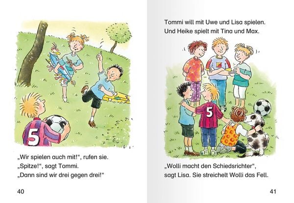 Produktbild: Leserabe Sonderausgaben - Fu&szlig;ballabenteuer zum Lesenlernen
