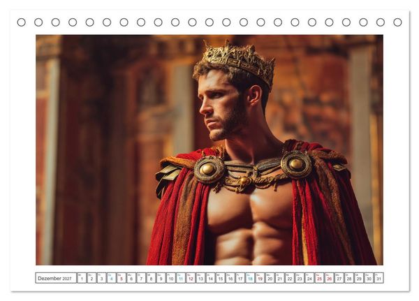 Produktbild: M&auml;nner des Imperiums (Tischkalender 2027 DIN A5 quer), CALVENDO Monatskalender