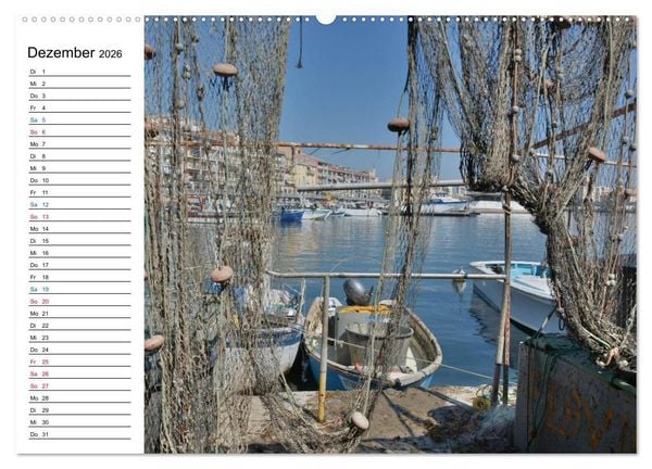 Produktbild: S&egrave;te - Das Venedig des Languedoc (hochwertiger Premium Wandkalender 2026 DIN A2 quer), Kunstdruck in Hochglanz