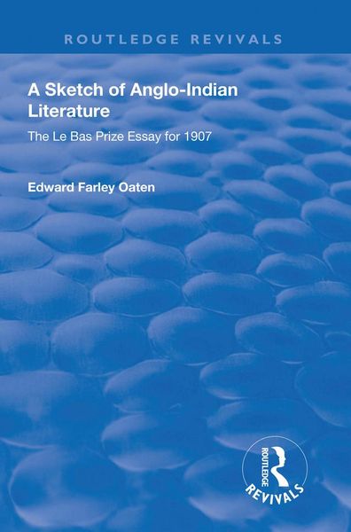 Produktbild: A Sketch of Anglo-Indian Literature
