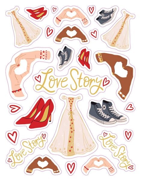 Produktbild: Unofficial Taylor Swift Eras (the Sticker Version)
