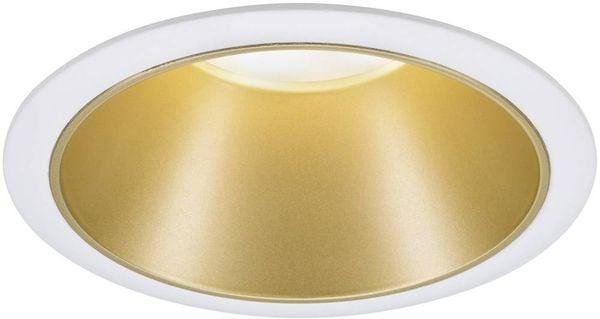 Paulmann 93396 LED-Einbauleuchte GU10 Weiß (matt), Gold