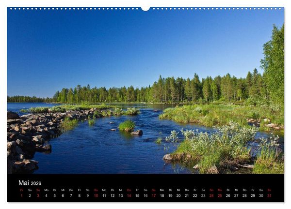 Produktbild: Finnland - Land der tausend Seen (Wandkalender 2026 DIN A2 quer), CALVENDO Monatskalender