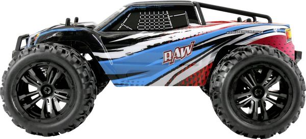 Reely Raw Monster truck 1/14 Night Bash and speed runs 