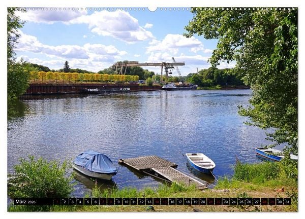 Produktbild: Havelberg bis Tangerm&uuml;nde (Wandkalender 2026 DIN A2 quer), CALVENDO Monatskalender