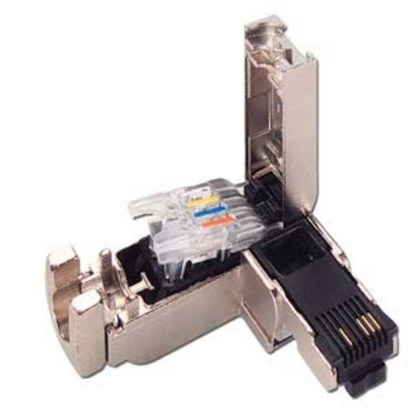 Produktbild: Siemens 6GK1901-1BB20-2AA0 IE FC RJ45 Plug 90 2x2, RJ45 Steckverbinder mit FC Anschlusst., 90 Grad, 1 St. 6GK19011BB202AA0 1 St.
