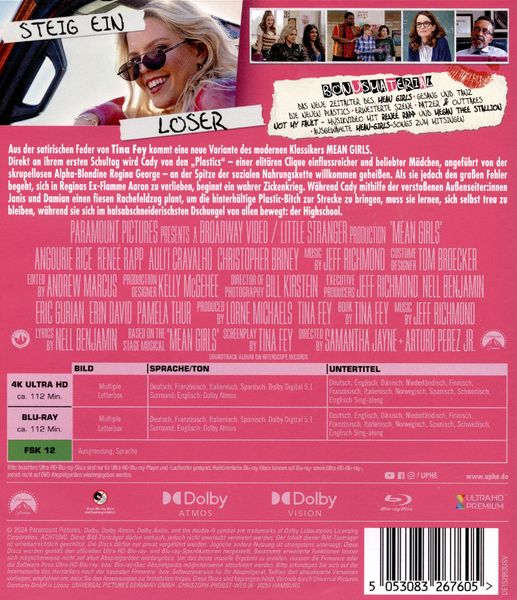 Produktbild: Mean Girls - der Girls Club (4K Ultra HD) (+ Blu-ray)