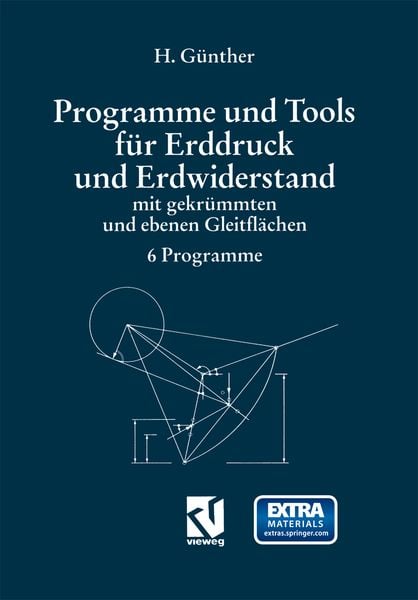 Produktbild: Programme und Tools f&uuml;r Erddruck und Erdwiderstand mit gekr&uuml;mmten und ebenen Gleitfl&auml;chen