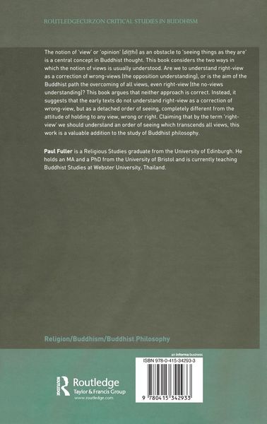 Produktbild: The Notion of Ditthi in Theravada Buddhism