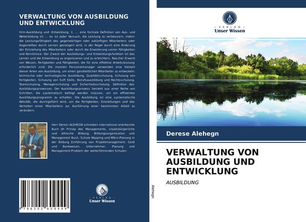 Verwaltung von Ausbildung und Entwicklung, Taschenbuch von Derese Alehegn, Verlag Unser Wissen, 9786202609449