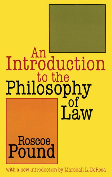 Produktbild: An Introduction to the Philosophy of Law